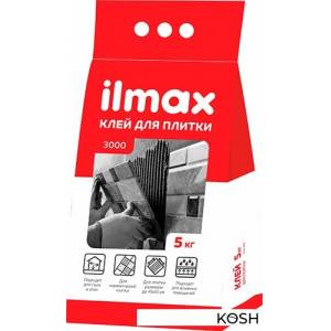 Клей для плитки ilmax 3000 (5кг, для внутренних и наружных работ)