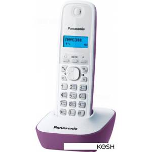 Радиотелефон Dect Panasonic KX-TG1611RUF (сиреневый)