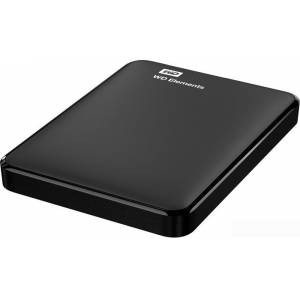 Внешний жесткий диск 2.5' Western Digital Elements Portable 2000Gb (WDBU6Y0020BBK) черный