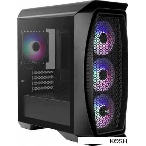 Корпус AeroCool Aero One Mini Frost-G-BK-v1 (чёрный, без БП)