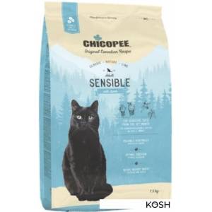 Корм для кошек Chicopee CNL Sensible с ягненком (15кг)