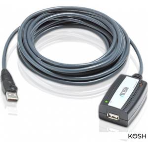 Кабель-удлинитель USB 2.0 Aten UE-250 5м (с усилителем сигнала)