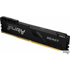 Оперативная память DDR4-3200 16GB Kingston FURY Beast (KF432C16BB/16)