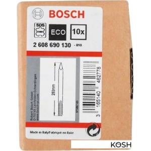 Набор зубил Bosch SDS-max (2608690130)(10шт)