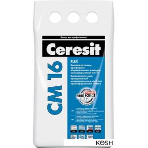 Клей для плитки Ceresit СМ 16 (5кг)