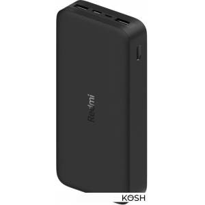 Зарядное устройство портативное Xiaomi Redmi Power Bank 20000mAh VXN4304GL (чёрный)