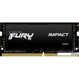 Оперативная память SODIMM DDR4-2666 16Gb Kingston FURY Impact (KF426S15IB1/16)