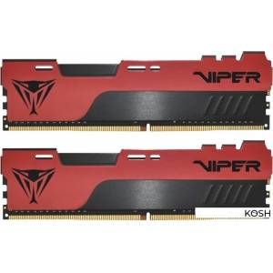 Оперативная память DDR4-3200 16Gb (2x8Gb) Patriot Viper ELITE II (PVE2416G320C8K)