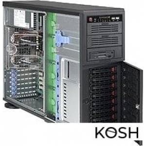 Корпус для сервера SuperMicro CSE-743TQ-903B-SQ (черный, без бп)