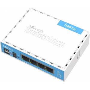 Беспроводной маршрутизатор Mikrotik RouterBOARD hAP lite (RB941-2nD)