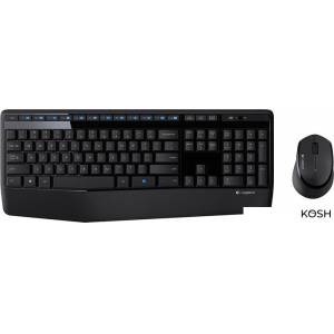 Беспроводной комплект (клавиатура+мышь) Logitech MK345 Combo (920-008534) чёрный