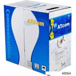 Кабель витая пара ATcom AT3802 (кат.5e, FTP, 4 пары)(305м)