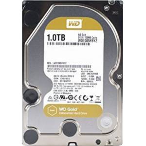 Жесткий диск для сервера 3.5' SATA Western Digital Gold 1Tb (WD1005FBYZ)