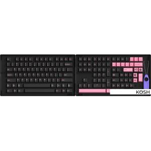 Набор кейкапов Akko Black&Pink  Cherry Profile keycaps 229 шт. (1561151)