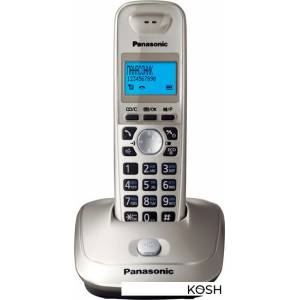 Радиотелефон Dect Panasonic KX-TG2511RUN (платиновый)