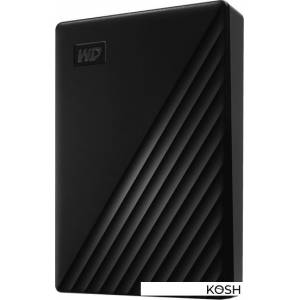 Внешний жесткий диск 2.5' Western Digital My Passport 4000Gb (WDBPKJ0040BBK) черный