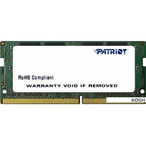 Оперативная память SODIMM DDR4-2400 8Gb Patriot (PSD48G240081S)
