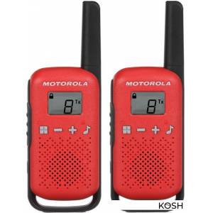 Портативная радиостанция Motorola Talkabout T42 (красная, 2шт)